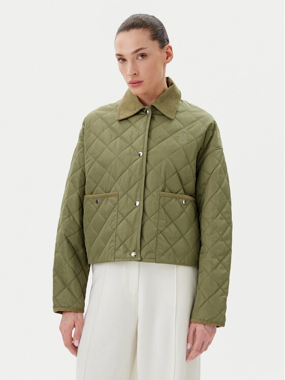 Снимка на Marc O'Polo Преходно яке 502 0916 70287 Зелен Regular Fit