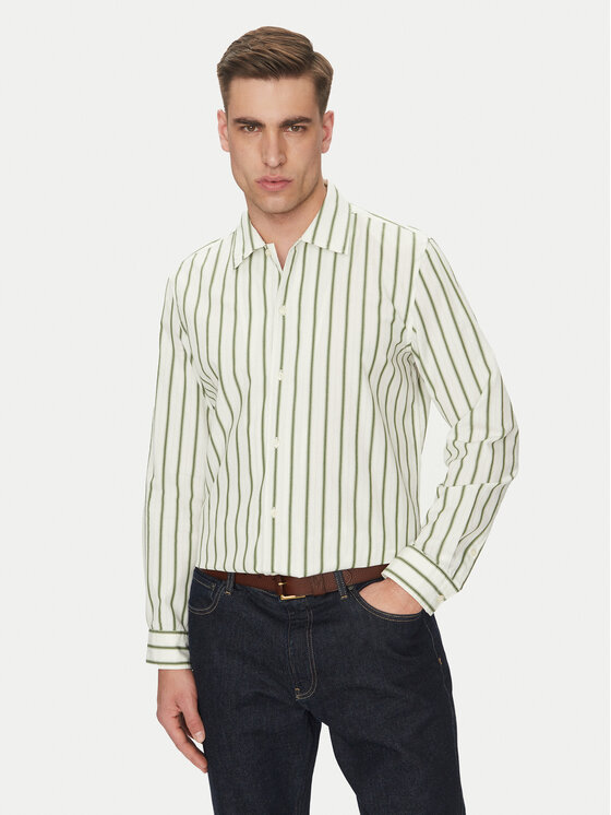 Снимка на Marc O'Polo Риза 522 7216 42598 Зелен Regular Fit