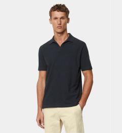 Снимка на Marc O'Polo Тениска с яка и копчета 423 2091 53026 Тъмносин Regular Fit