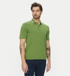 Снимка на Marc O'Polo Тениска с яка и копчета 522 2034 53034 Зелен Regular Fit