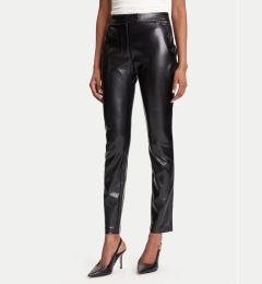 Снимка на Marciano Guess Панталони от имитация на кожа 5YGB16 7363A Черен Slim Fit