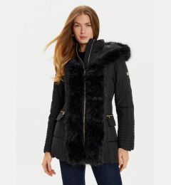 Снимка на Marciano Guess Пухено яке Zoe 4BGL41 7188A Черен Regular Fit