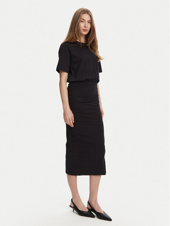 Снимка на Marella Ежедневна рокля Ileana 2513621014 Черен Slim Fit