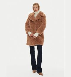 Снимка на Marella Кожено палто Afro 2423456022 Бежов Regular Fit