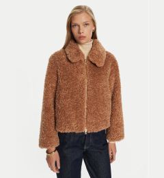 Снимка на Marella Кожено палто Bello 2423456012 Бежов Regular Fit