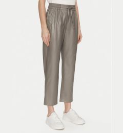 Снимка на Marella Панталони от имитация на кожа Selva 2423786014 Бежов Regular Fit