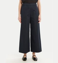 Снимка на Max Mara Leisure Панталони тип кюлоти Antille 2516131017 Тъмносин Regular Fit