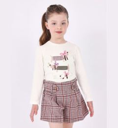 Снимка на Mayoral Блуза 4.010 Бежов Regular Fit