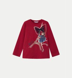 Снимка на Mayoral Блуза 4063 Червен Regular Fit