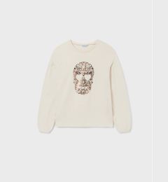 Снимка на Mayoral Блуза 7026 Бежов Regular Fit