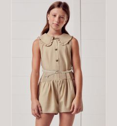 Снимка на Mayoral Гащеризон 6833 Бежов Regular Fit
