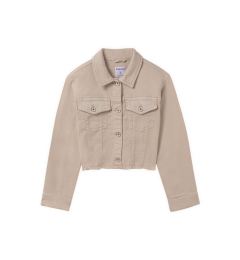 Снимка на Mayoral Дънково яке 6406 Бежов Regular Fit