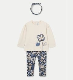 Снимка на Mayoral Комплект блуза и клин 2711 Бежов Regular Fit