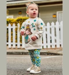 Снимка на Mayoral Комплект блуза и клин 2711 Зелен Regular Fit