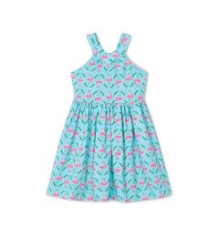Снимка на Mayoral Лятна рокля 3938 Син Regular Fit