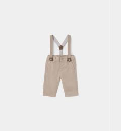 Снимка на Mayoral Текстилни панталони 1561 Бежов Regular Fit