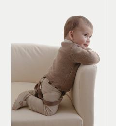 Снимка на Mayoral Текстилни панталони 2521 Бежов Regular Fit