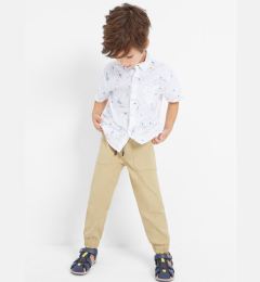 Снимка на Mayoral Текстилни панталони 3521 Бежов Skater Fit