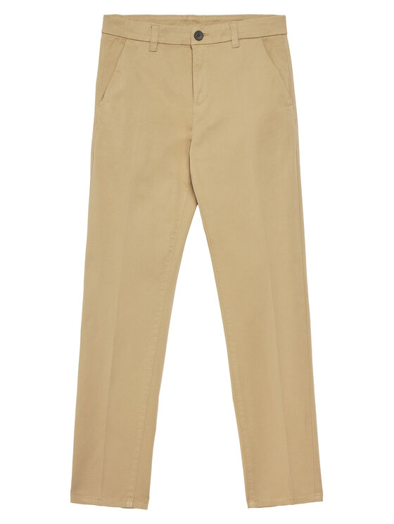 Снимка на Mayoral Текстилни панталони 530 Бежов Regular Fit