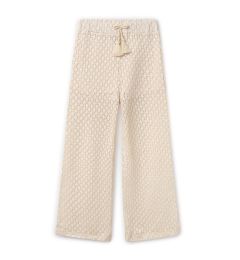 Снимка на Mayoral Текстилни панталони 6535 Бежов Relaxed Fit