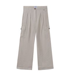 Снимка на Mayoral Текстилни панталони 6536 Бежов Relaxed Fit