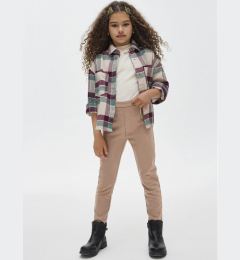 Снимка на Mayoral Текстилни панталони 7.506 Кафяв Regular Fit