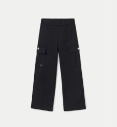 Снимка на Mayoral Текстилни панталони 7551 Черен Regular Fit