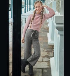 Снимка на Mayoral Текстилни панталони 7552 Сив Regular Fit