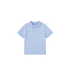 Снимка на Mayoral Тениска с яка и копчета 102 Светлосиньо Regular Fit