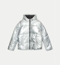 Снимка на MICHAEL KORS KIDS Зимно яке R30187 D Сребрист Regular Fit