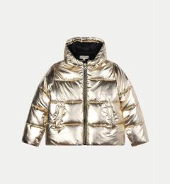 Снимка на MICHAEL KORS KIDS Зимно яке R30187 M Златист Regular Fit