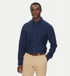 Снимка на Michael Kors Риза CS4400H4YT Тъмносин Relaxed Fit
