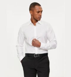 Снимка на Michael Kors Риза MK0DS01001 Бял Slim Fit