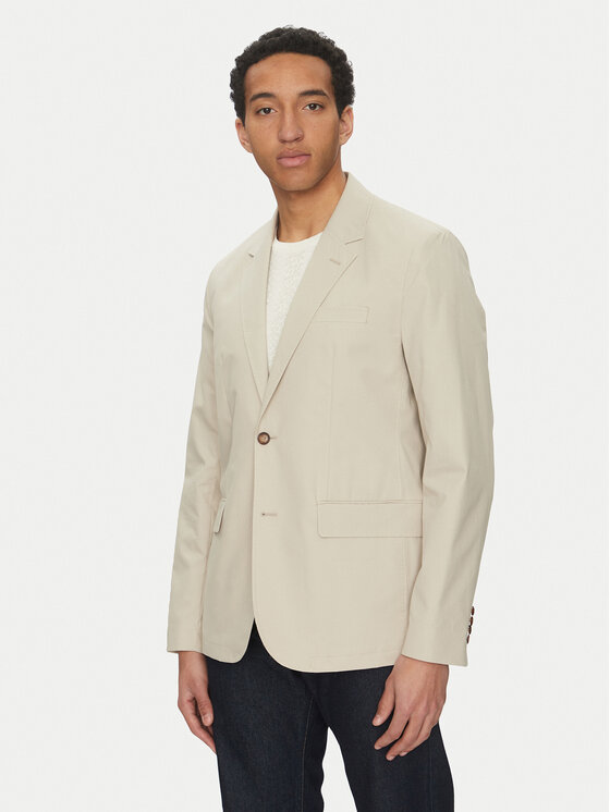Снимка на Michael Kors Сако CS5100THC2 Бежов Slim Fit