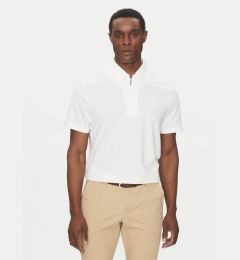 Снимка на Michael Kors Тениска с яка и копчета CS552HOHFK Бял Regular Fit