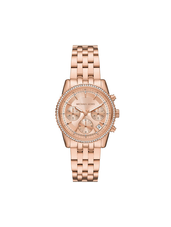 Снимка на Michael Kors Часовник Ritz Ladies Chronograph MK7531 Розов