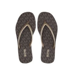 Снимка на MICHAEL Michael Kors Джапанки Jinx Flip Flop 40S1JIFA1Q Златист