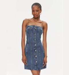 Снимка на MICHAEL Michael Kors Дънкова рокля MR4823CFAU Син Slim Fit
