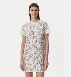 Снимка на MICHAEL Michael Kors Коктейлна рокля MS582WRHDE Бял Regular Fit
