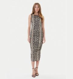 Снимка на MICHAEL Michael Kors Коктейлна рокля MT58319HMC Бежов Slim Fit