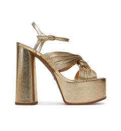 Снимка на MICHAEL Michael Kors Сандали Alessia 40S5ASHS1M Златист