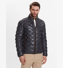 Снимка на Milestone Кожено яке 991019 60080 Черен Regular Fit