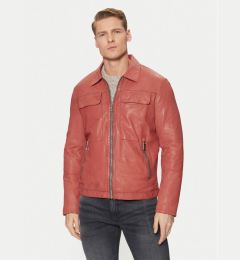 Снимка на Milestone Кожено яке Boston 511099 60605 Червен Regular Fit