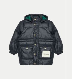 Снимка на Mini Rodini Пухено яке 2371010999 Черен Regular Fit