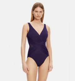 Снимка на Miraclesuit Бански костюм Solid Crossover 6516689 Виолетов