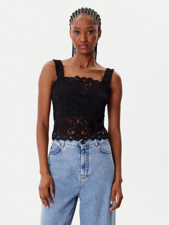 Снимка на Morgan Блуза 252-DANSIA Черен Slim Fit