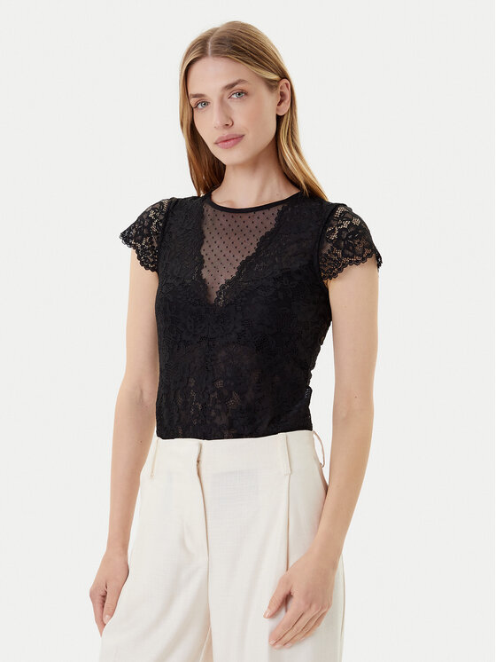 Снимка на Morgan Боди 201-DONAO.N Черен Slim Fit