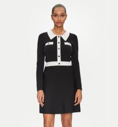 Снимка на Morgan Плетена рокля 251-RMAVA Черен Slim Fit