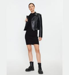 Снимка на Morgan Яке от имитация на кожа 232-GURGY2 Черен Regular Fit
