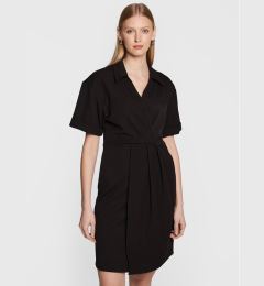 Снимка на Moss Copenhagen Ежедневна рокля Lagina Tekla 17114 Черен Regular Fit